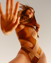 Load image into Gallery viewer, Desert Dawn Bodysuit in Sahara Sand

