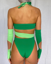 Load image into Gallery viewer, Disruption Bodysuit Green
